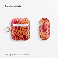 Selencia Vivid Case Apple AirPods 1 / 2 - Tropical Vibes Apricot