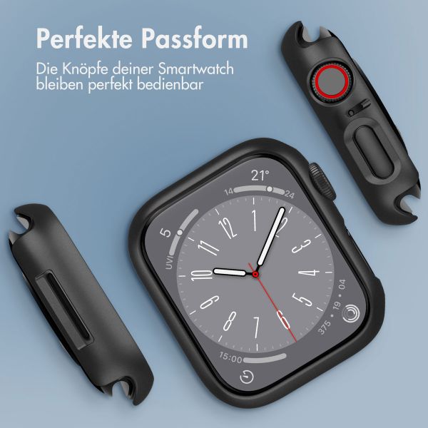 imoshion Full Cover Hard Case Apple Watch 4 / 5 / 6 / SE - 44 mm - Schwarz