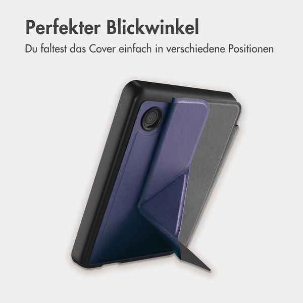 imoshion Klappbare Klapphülle Kobo Clara Colour / BW - Dunkelblau