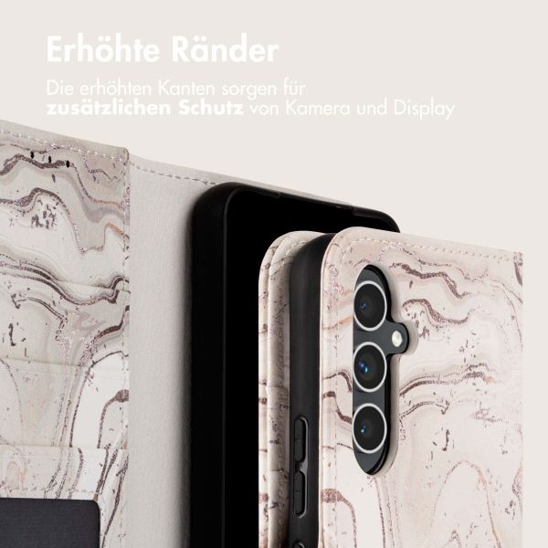 imoshion Design Klapphülle Samsung Galaxy A54 (5G) - Sandy Marble