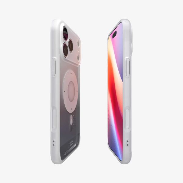 Spigen Ultra Hybrid Backcover MagSafe Apple iPhone 17 Pro Max - Clear Silver