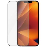PanzerGlass Ultra-Wide Fit Antibakterieller Displayschutz mit Applikator für das Apple iPhone 14