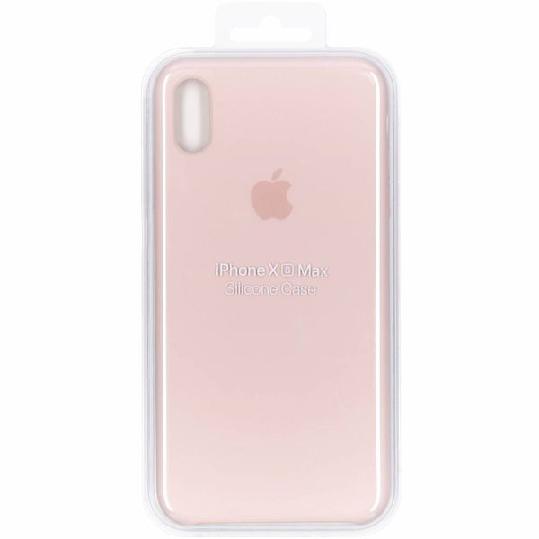 Apple Silikoncase Rosa für das iPhone Xs Max