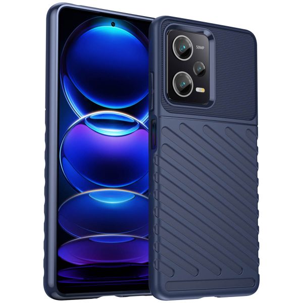 imoshion Thunder Backcover für das Xiaomi Poco X5 Pro 5G - Dunkelblau