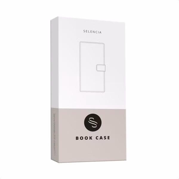 Selencia Olyn Abnehmbare Bookcase mit MagSafe Samsung Galaxy A35 / A55 - Braun