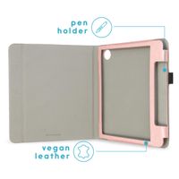 imoshion Vegan Leather Klapphülle Kobo Sage / Tolino Epos 3 - Rosé gold