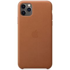Apple Leder-Case Saddle Brown für das Apple iPhone 11 Pro Max