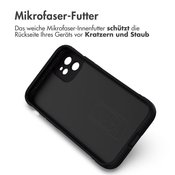 imoshion EasyGrip Back Cover für das iPhone 11 - Schwarz