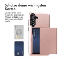 imoshion Backcover mit Kartenfach Samsung Galaxy S25 FE - Rosé gold