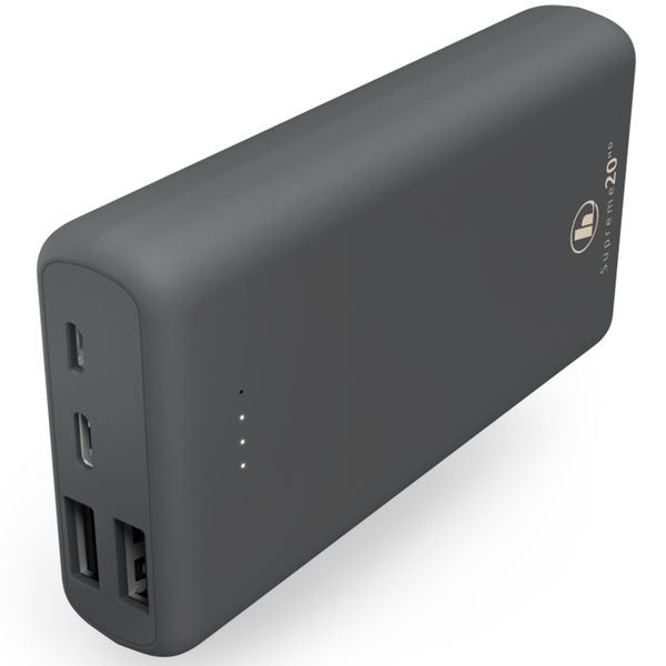 Hama Power Pack Supreme - Powerbank – 20.000 mAh – Grau