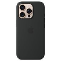 Apple Silikon-Case MagSafe für das Apple iPhone 16 Pro - Black