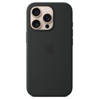 Apple Silikon-Case MagSafe für das iPhone 16 Pro - Black