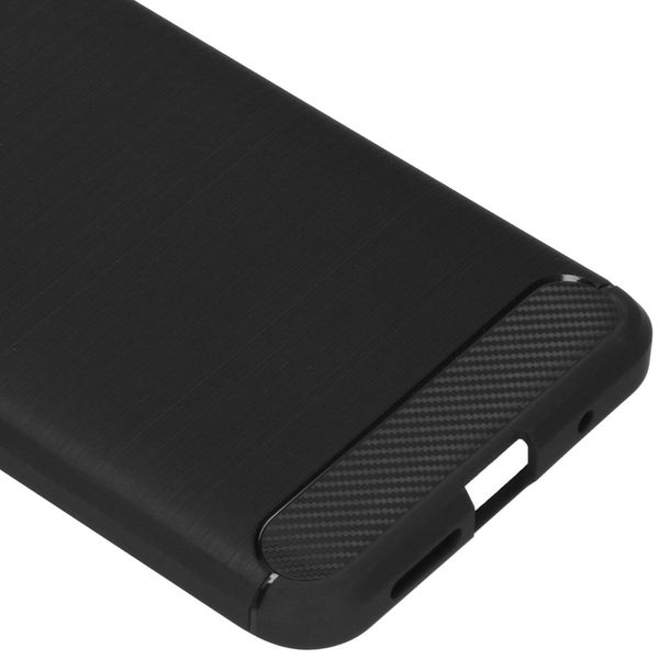 Brushed TPU Case Schwarz für das Xiaomi Poco M3