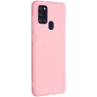 imoshion Color TPU Hülle Rosa für das Samsung Galaxy A21s