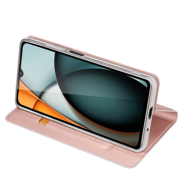 Dux Ducis Slim TPU Klapphülle für das Xiaomi Redmi A3 - Rose Gold