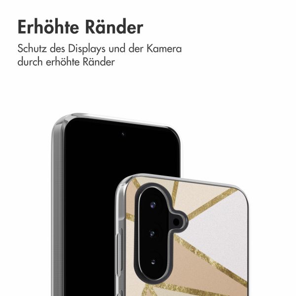 imoshion Design Hülle Samsung Galaxy A36 - Graphic Beige