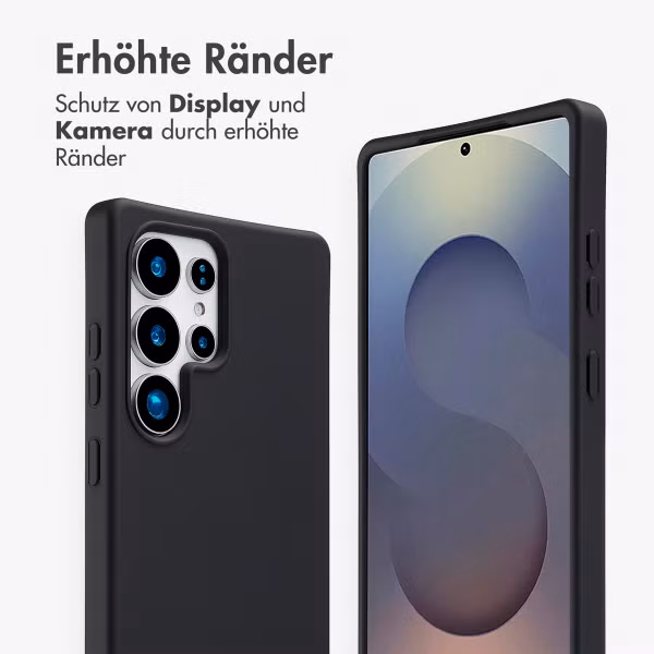 imoshion Color Backcover mit abnehmbarem Handykette und MagSafe Samsung Galaxy S25 Ultra - Schwarz