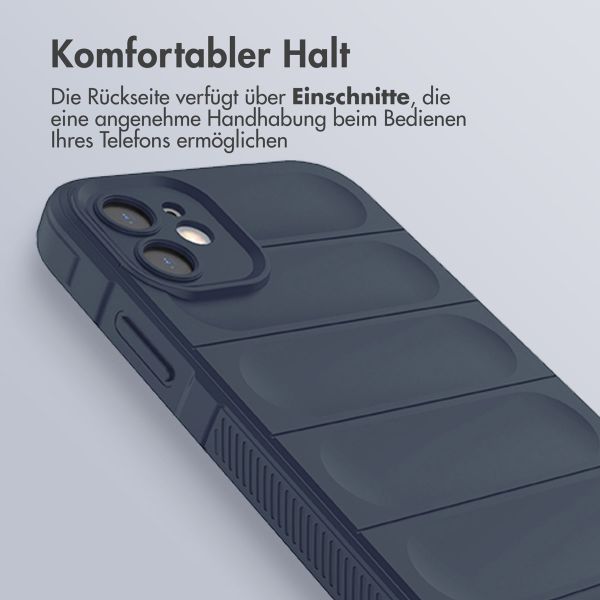 imoshion EasyGrip Back Cover für das iPhone 11 - Dunkelblau