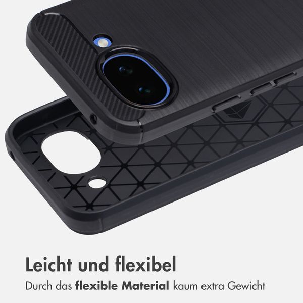 imoshion Brushed Back Cover Google Pixel 10a - Schwarz