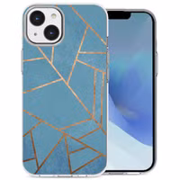imoshion Design Hülle für das Apple iPhone 14 - Blue Graphic