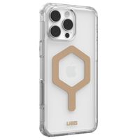 UAG Plyo Backcover MagSafe für das iPhone 16 Pro Max - Ice / Gold