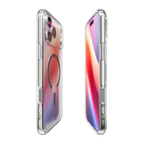 Spigen Ultra Hybrid Backcover MagSafe Apple iPhone 17 Pro Max - Clear Graphite