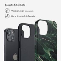 Selencia Vivid Tough Back Cover für das iPhone 13 - Chic Marble Quartz