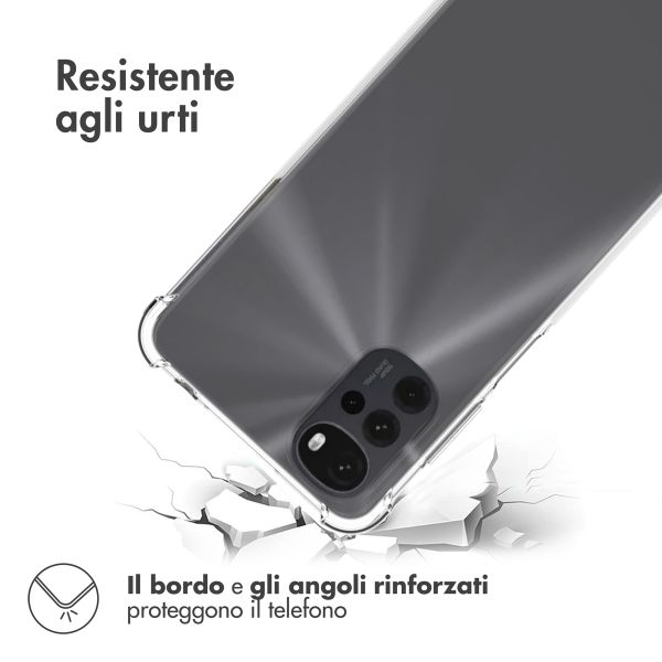 imoshion Shockproof Case Motorola Moto G22 - Transparent