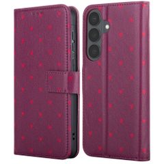 imoshion Design Klapphülle Samsung Galaxy S26 - Crush Check Coral Dust