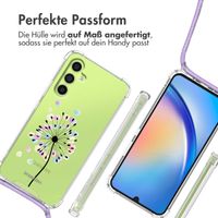 imoshion Design Hülle mit Band Samsung Galaxy A34 (5G) - Sandstone Dandelion