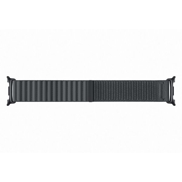 Samsung Original Fabric Armband für  Samsung Galaxy Watch 9 (40/44mm) / Watch 8 (40/44mm) / Classic (46mm) - Größe M/L - Schwarz