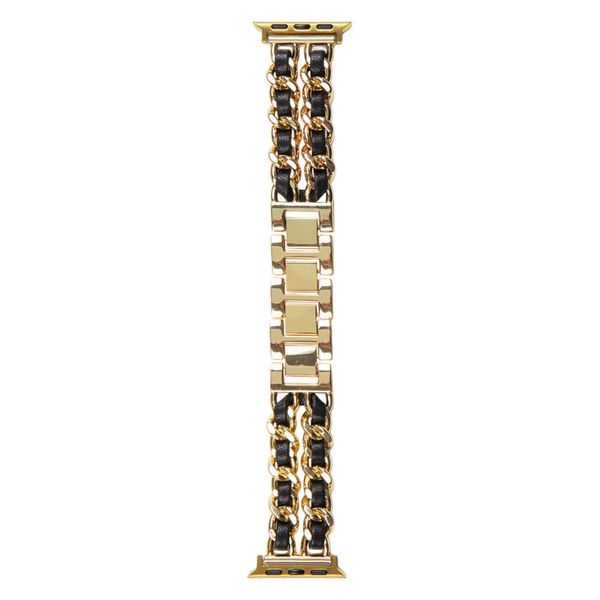 iDeal of Sweden Chain Watch Band für Apple Watch | 38/40/41/42 mm - Noir Gold