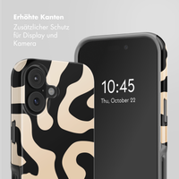Selencia Vivid Rückabdeckung mit MagSafe Apple iPhone 17 - Art Wave Black