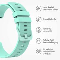 imoshion Sport-Silikonarmband mit Schnalle - Universelle 20 mm Anschluss - Mintgrün