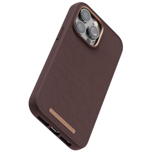 Njorð Collections Genuine Leather Case für das iPhone 14 Pro Max - Brown