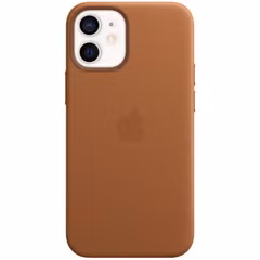 Apple Leder-Case MagSafe für das Apple iPhone 12 Mini - Saddle Brown