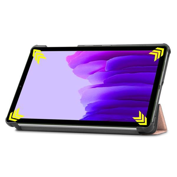 imoshion Trifold Klapphülle Samsung Galaxy Tab A7 Lite - Roségold