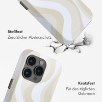 Selencia Vivid Rückabdeckung mit MagSafe Apple iPhone 15 Pro - Desert Waves Beige