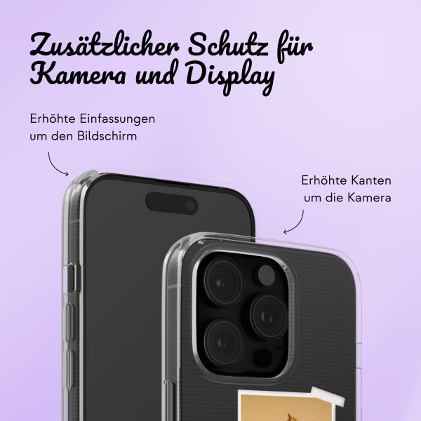 Personalisierte Hülle mit Filmrolle N°2 iPhone 16 Pro - Transparent