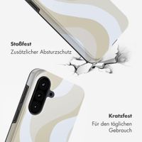Selencia Vivid Back Cover Samsung Galaxy A57 (5G) - Desert Waves Beige