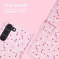 imoshion Design Klapphülle Samsung Galaxy S23 - Blush Berries