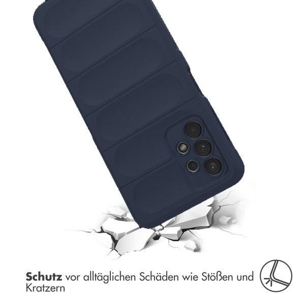 imoshion EasyGrip Back Cover für das Samsung Galaxy A32 (5G) - Dunkelblau