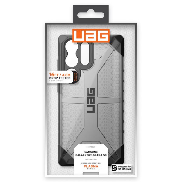 UAG Plasma Case für das Samsung Galaxy S23 Ultra - Ash