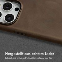 Accezz Vintage Leather Magsafe Backcover Apple iPhone 14 Pro - Rustic Brown