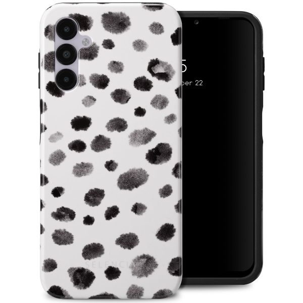 Selencia Vivid Tough Back Cover für das Samsung Galaxy A14 (5G/4G) - Trendy Leopard