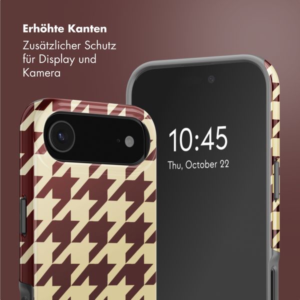 Selencia Vivid Rückabdeckung mit MagSafe Apple iPhone Air - Pied-de-Poule