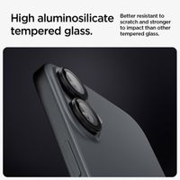 Spigen GLAStR EZ Fit Optik Pro Kameraschutz 2er-Pack für Apple iPhone 16 / 16 Plus - Schwarz