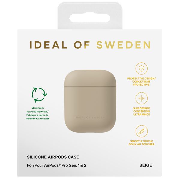 iDeal of Sweden Silicone Case für das Apple AirPods 1 / 2 - Beige