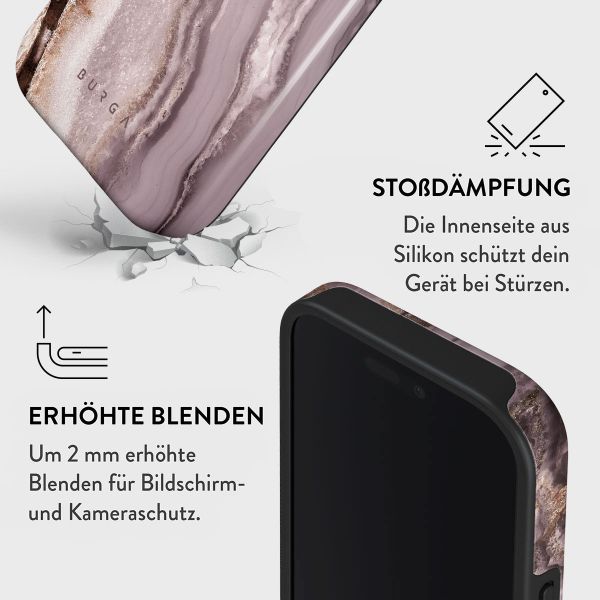 Burga Tough Back Cover für das Apple iPhone 16 Pro - Golden Taupe
