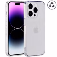 Accezz 100% recyceltes TPU Clear Cover für das Apple iPhone 14 Pro  - Transparent